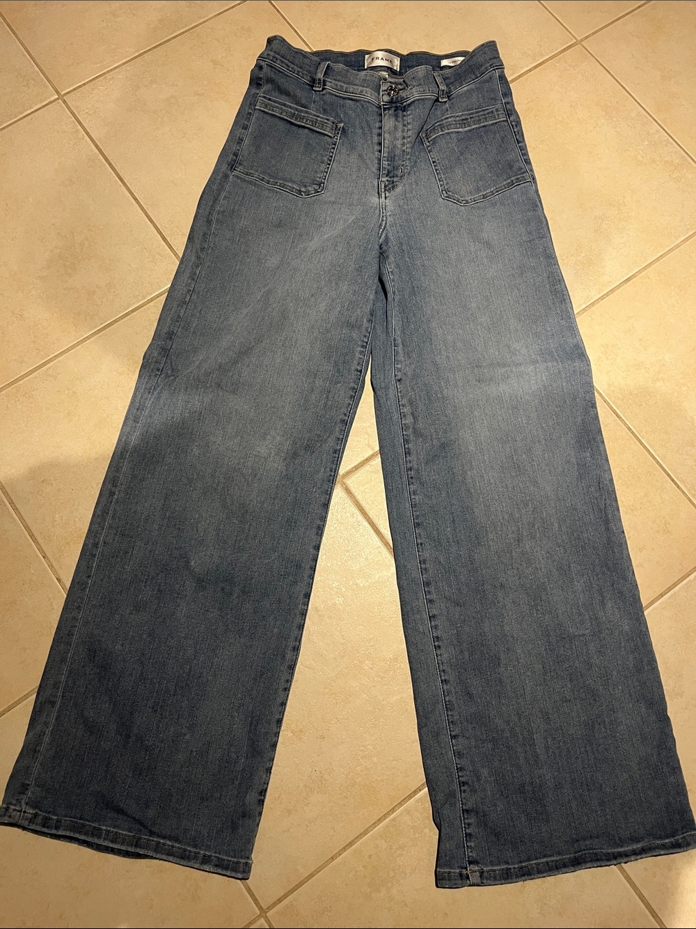 Frame Le Slim Palazzo jeans